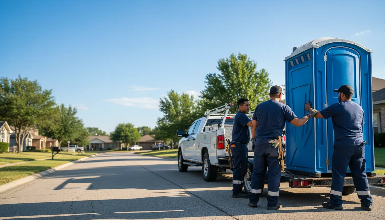 Portable Toilet Rental in Graford, TX near me